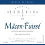 Domaine Romanin Macon-Fuisse 2011 Front Label