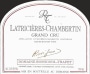 Domaine Rossignol-Trapet Latricieres-Chambertin Grand Cru 2004 Front Label
