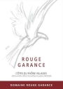 Domaine Rouge Garance Cotes du Rhone Villages 2013 Front Label