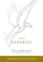 Domaine Rouge Garance Cotes du Rhone Villages Garances 2010 Front Label