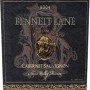 Bennett Lane Primus Reserve Cabernet Sauvignon 2004 Front Label