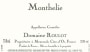 Domaine Roulot Monthelie 2013 Front Label