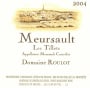 Domaine Roulot Meursault Les Tillets 2004 Front Label
