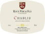Domaine Roux Pere & Fils Chablis 2014 Front Label