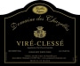 Domaine Sainte Barbe Vire-Clesse Vieilles Vignes 2015 Front Label