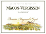 Domaine Sangouard-Guyot Macon Vergisson La Roche 2013 Front Label