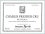 Domaine Servin Chablis Butteaux Premier Cru 2013 Front Label