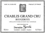 Domaine Servin Chablis Bougerots Grand Cru 2011 Front Label