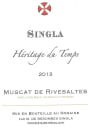 Domaine Singla Muscat de Rivesaltes Heritage du Temps 2013 Front Label
