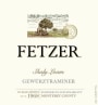 Fetzer Shaly Loam Gewurztraminer 2015 Front Label