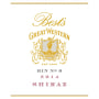 Best's Great Western Bin No 0 Shiraz 2014 Front Label