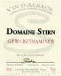 Domaine Stirn Gewurztraminer 2014 Front Label