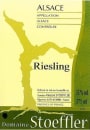 Domaine Stoeffler Riesling 2011 Front Label