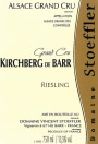 Domaine Stoeffler Alsace Kirchberg de Barr Grand Cru Riesling 2010 Front Label