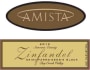 Amista Vineyards Zinfandel Gene Block 2012 Front Label