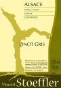 Domaine Stoeffler Pinot Gris 2014 Front Label
