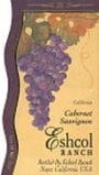 Eshcol Ranch Cabernet Sauvignon 1998 Front Label