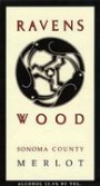 Ravenswood Napa Merlot 1998 Front Label