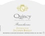 Domaine Sylvain Bailly Quincy Beaucharme 2013 Front Label