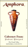 Amphora Wines Pedroni Cabernet Franc 2012 Front Label