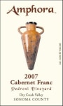 Amphora Wines Pedroni Cabernet Franc 2007 Front Label