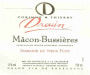 Domaine Thierry Drouin Macon Bussieres  Domaine du Vieux Puits 2013 Front Label