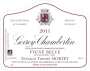 Domaine Thierry Mortet Gevrey-Chambertin Vigne Belle 2011 Front Label