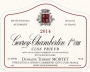 Domaine Thierry Mortet Gevrey-Chambertin Clos Prieur Premier Cru 2014 Front Label