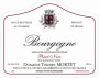 Domaine Thierry Mortet Bourgogne Pinot Noir 2012 Front Label