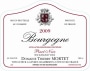 Domaine Thierry Mortet Bourgogne Pinot Noir 2009 Front Label