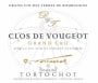 Domaine Tortochot Clos de Vougeot Grand Cru 2013 Front Label