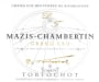 Domaine Tortochot Mazis-Chambertin Grand Cru 2012 Front Label