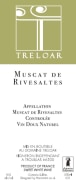 Domaine Treloar Muscat de Rivesaltes 2014 Front Label