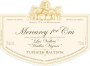 Domaine Tupinier-Bautista Mercurey Les Vellees Vieilles Vignes Blanc 2014 Front Label