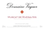 Domaine Vaquer Muscat de Rivesaltes 2014 Front Label