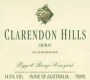 Clarendon Hills Piggott Range Syrah 1997 Front Label