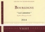 Domaine Vigot Fabrice Bourgogne Les Lutenieres 2014 Front Label