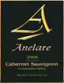 Anelare Cabernet Sauvignon 2006 Front Label