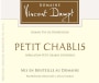 Domaine Vincent Dampt Petit Chablis 2015 Front Label