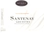 Domaine Vincent & Sophie Morey Santenay Les Hates 2010 Front Label