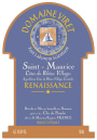 Domaine Viret Cotes du Rhone Villages Saint-Maurice Cuvee Renaissance 2004 Front Label