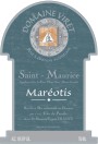 Domaine Viret Cotes du Rhone Villages Mareotis Saint Maurice 2010 Front Label
