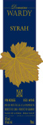 Domaine Wardy Syrah 2010 Front Label