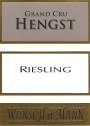 Domaine Wunsch et Mann Hengst Grand Cru Riesling 2010 Front Label