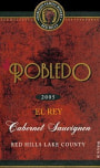 Robledo Family Winery El Rey Cabernet Sauvignon 2005 Front Label