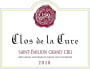 Domaines Bouyer Clos de la Cure 2010 Front Label