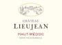 Domaines Lapalu Chateau Lieujean 2008 Front Label