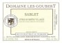 Domaine Les Goubert Cotes du Rhone Villages Sablet Blanc 2012 Front Label
