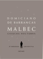 Domiciano de Barrancas Malbec 2007 Front Label