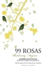 Dominio de Punctum 99 Rosas Chardonnay - Viognier 2015 Front Label